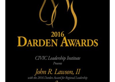 Darden Awards 2016 Program | Cover with Maverick Marketing Advertising and Public Relations