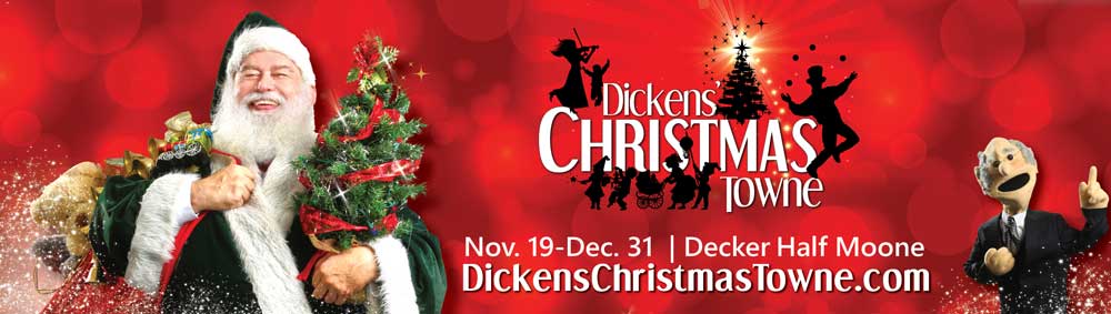 Dickens' Christmas Towne - Digital Billboard with Maverick Marketing Advertising and Public Relations