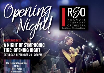 RSO - Opening Night Ad